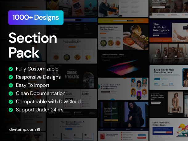 DiviMade Section Pack (1)